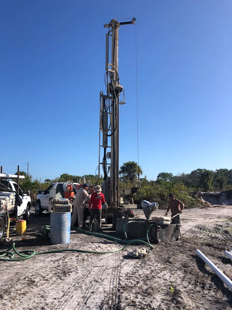 New well drilling by EZ Well Drilling in Southwest Florida