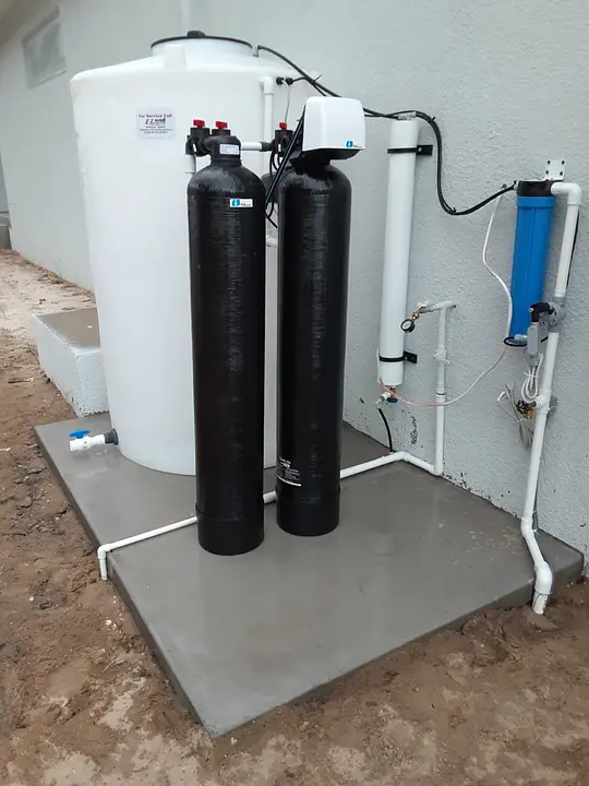 Pump installation by EZ Well Drilling in Southwest Florida